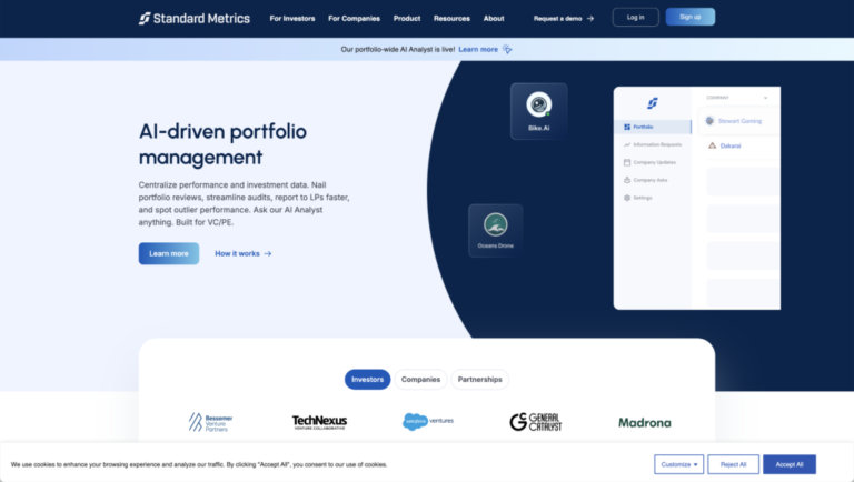 Corporate redesign with integrations